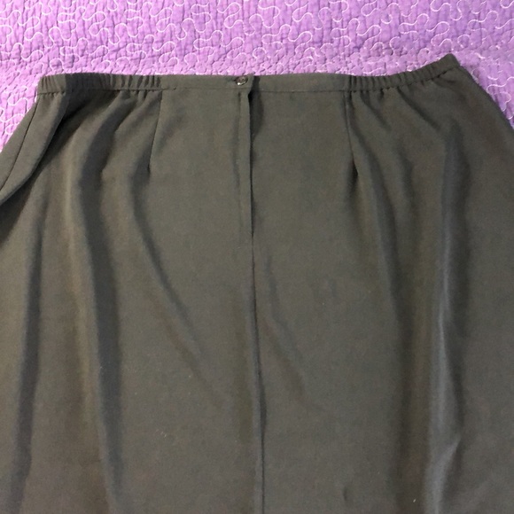 Intriguing Threads Black Maxi Skirt size 24W - Picture 4 of 7